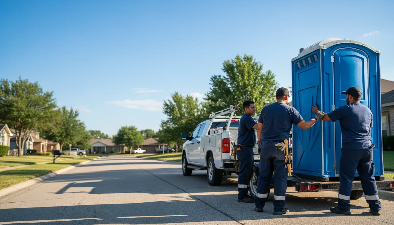 Portable Toilet Rental in Mechanicsburg, OH near me